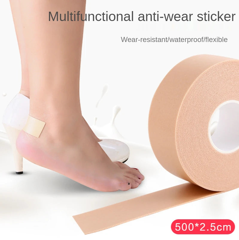 1 Roll Multi-functional Self-Adhesive Elastic Bandage Tape – Waterproof Heel & Foot Pad